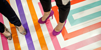 8 Színes padló a vidám élethez