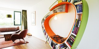 Egyedi könyvespolcok az olvasás szerelmeseinek