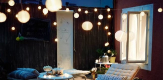 Szentjánosbogarak a teraszon – kültéri világítás izzókkal