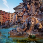 fontana del pantheon roma