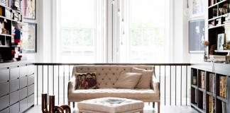 Fehér és modern – egyedi stílusú ház Londonban