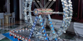 Ötletes újrahasznosítás – konzerv szobrok