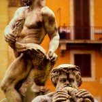 piazza navona fountain of the moor