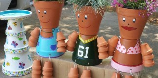 A legötletesebb virágcserép dekorációk kicsiknek és nagyoknak!