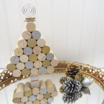 Gombolyag karácsonyi dekoráció és fa