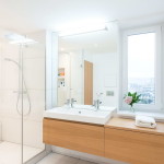 Loft lakás fürdőszoba