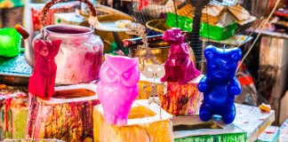 Csontváz gyertya – Maci, bagoly és dinoszaurusz Csontváz gyertya készítése