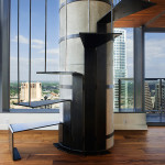 penthouse lakás csigalépcső