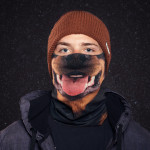 rottweiler kutya arcmaszk