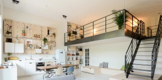 Lakás felújítás, 100 nm – Amsterdamban Lakás felújítás 100 nm-en - nppali konyha