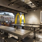 modern étterem – McDonald’s kirakat