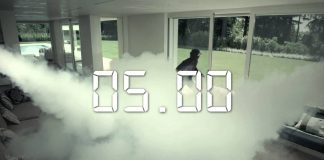 Köd ágyú, mint lakás riasztó és védelmi eszköz – Videó