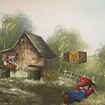 modern festmény, festmények, fali kép – mario