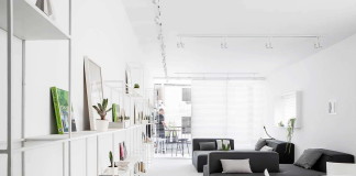 10 fehér lakás ahol nem csak a falak fehérek Kis fehér lakás nappali