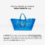 Ikea Frakta vs balenciaga  táska