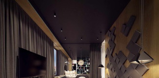 Szép ház, letisztult formákkal és divatos színekkel, hogy a család mindig jól érezze magát dizájn hálószoba merész lakberendezés szép ház