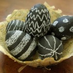 húsvéti ötletl tojásfestéshez – húsvéti tojás táblafestékkel