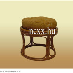 rattan ottoman