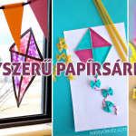 egyszerű papírsárkány