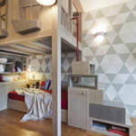 díjnyertes lakás kortárás és modern design – gyerekszoba