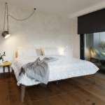 díjnyertes lakás kortárás és modern design – hálószoba