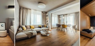 Elegáns modern lakás kifinomult design megoldásokkal felturbózva elegáns modern lakás