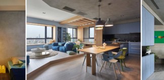 Játékos és színes lakás egy modern családnak játékos és színes lakás