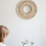 design óra forgó tárcsával minimál stílus