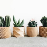 design virágcserép 3d nyomtatás – minimál