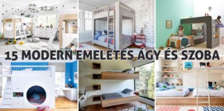 16 gyerek emeletes ágy modern gyerek és tini szobákban Gyerek emeletes ágy