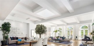 Jennifer Lopez Penthouse lakása New York-ban Jennifer Lopez Penthouse lakás - nappali