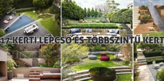 17 Kerti lépcső és többszintű terasz a hátsókertekben kerti lépcső többszintű terasz és kert