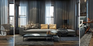 Kis loft lakás egybe nyitott légtérrel férfiaknak kis loft lakás