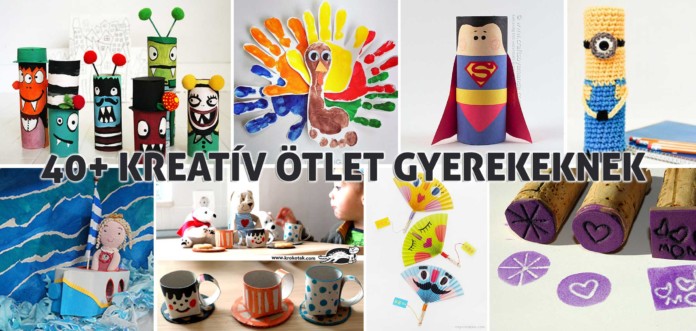 kreatív ötlet gyerekeknek