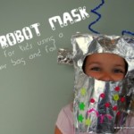 kreatív gyerek ötletek – robot maszk