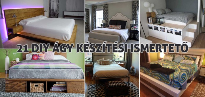 ágy készítés DIY kreatív