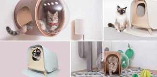 2 Design macska ház, mert nekik is jár a luxus design macska ház - cica ház