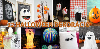 22 Halloween dekoráció, dísz – gyorsan és egyszerűen Halloween - dekoráció dísz díszítés