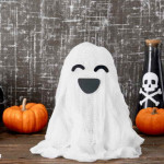 Szellem-igazi halloween dekoráció