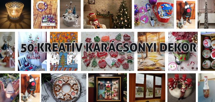 50 Kreatív Karácsonyi Dekoráció