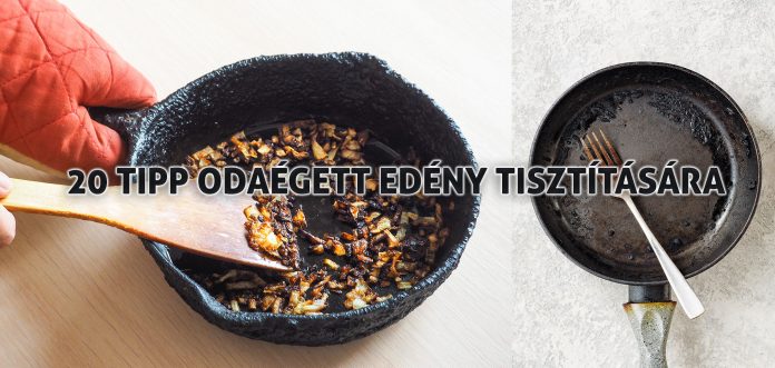 odaégett edény tisztítása